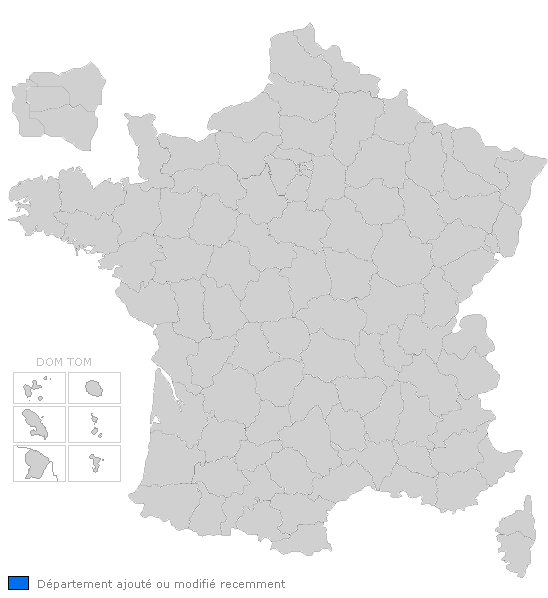 Carte de France cliquable